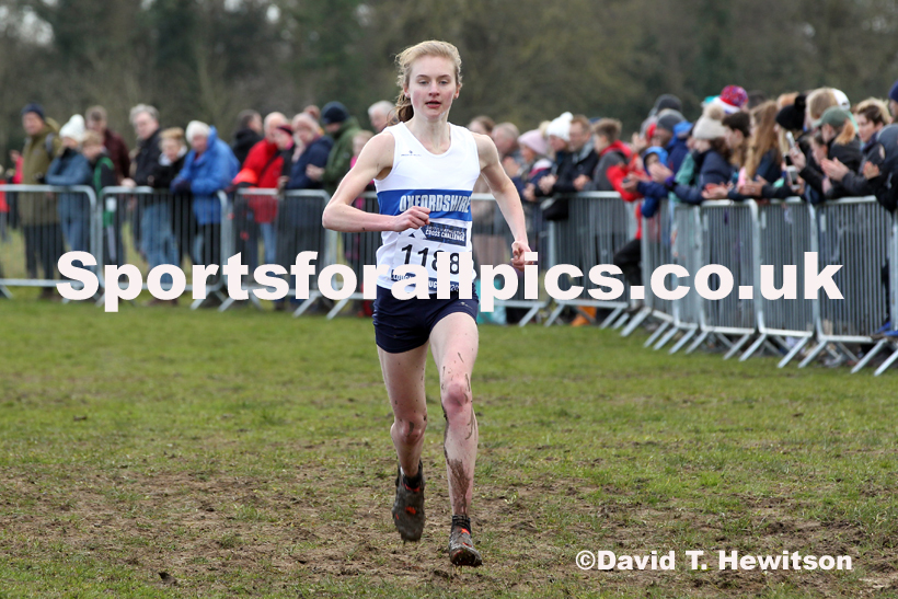 Senior women, 2020 British Athletics Inter Counties Cross Country Champs., Prestwold Hall, Loughborough. Photo: David T. Hewitson/Sports for All Pics